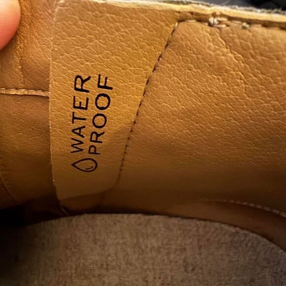 Vionic Wilma Women’s Size 9 Olive Green Suede Ankle Boots Side Zip Block Heel Co - Picture 7 of 8